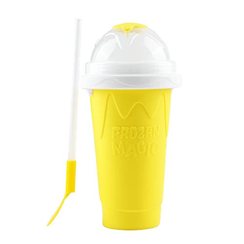 Xzbnwuviei Silicone Smoothie Cup Quick Frozen Cup,Quick-Frozen Smoothies Mug Homemade Slush and Shake Maker Household Fast Cooling Cups Ice Cream Maker Magic Slushy Maker Xzbnwuviei Silicone Smoothie Cup Quick Frozen Cup,Quick-Frozen Smoothies Mug Homemade Slush and Shake Maker Household Fast Cooling Cups Ice Cream Maker Magic Slushy Maker
