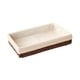 thumbnail image 3 of Cesta tejida rectangular organizadora papelera cuerda cesta de almacenamiento café l, 3 of 9