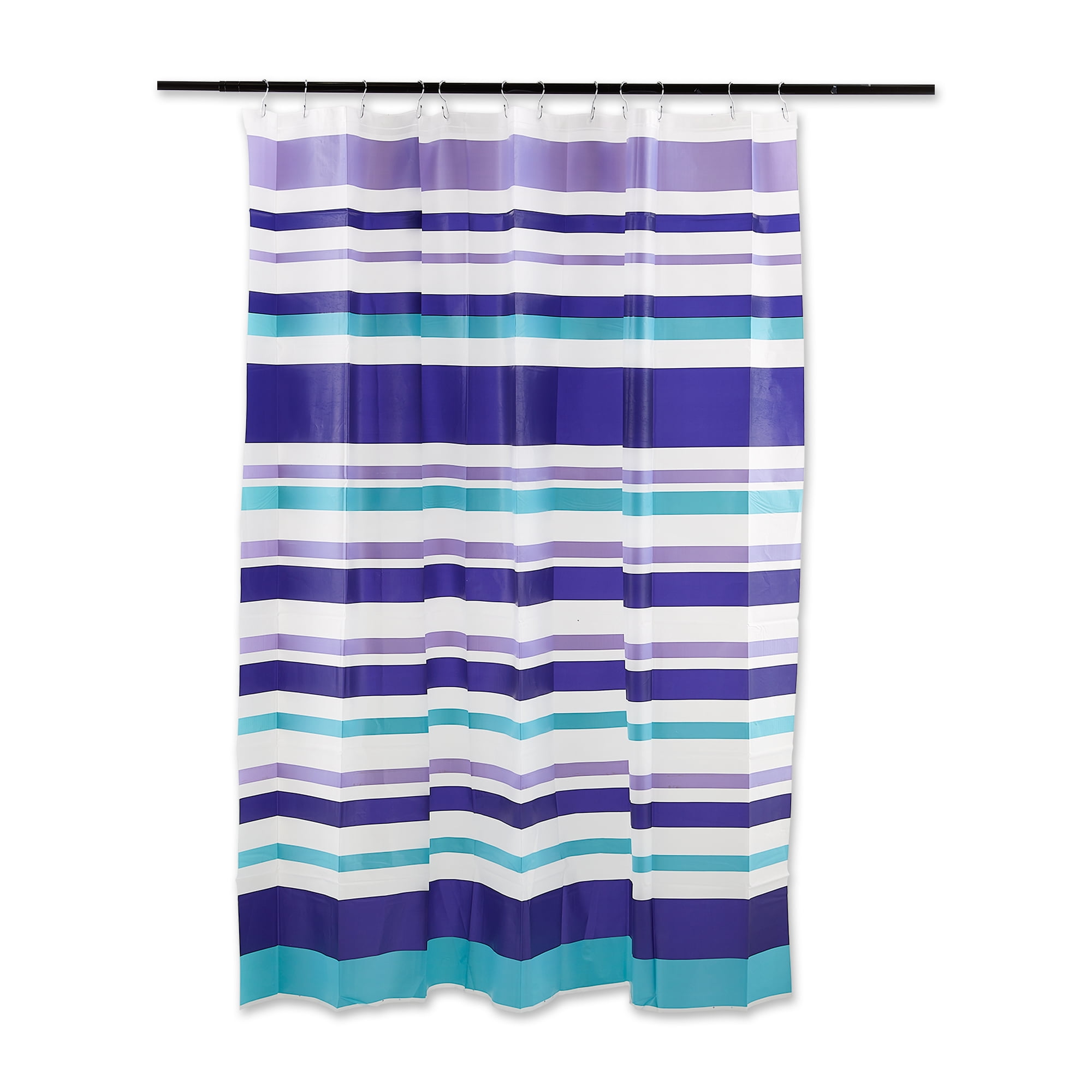 Durable Polyester Shower Curtain Liner (70x72") Stripes