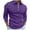 Purple, variant on Caqnni Men's Polo Shirt Basic Long Sleeve for All Occasions (Red,M)