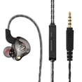 thumbnail image 4 of Injueey Auriculares con cable Cable TPE Gancho para la oreja Auriculares internos Auriculares para el hogar Negro 5Conjunto, 4 of 6