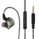 thumbnail image 1 of Auriculares con cable Portátil 96dB TPE Alambre Gancho de la oreja In-Ear Auriculares Cantando Voz Llamada Ejercicio Auricular Con Micrófono Negro Sweethay EL022393-03B, 1 of 7