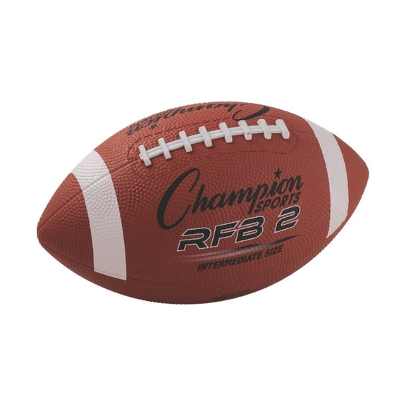 Champion Sports Intermediate Size Rubber Football