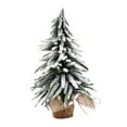 thumbnail image 2 of Artificial Christmas Tree Tree Centerpiece Rustic Holiday Snowy Tree Miniature for Office Fireplace Party Xmas New Year 35cm, 2 of 8