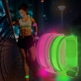thumbnail image 3 of Pulsera de luz LED reflectante Brazalete profesional Correa de cinturón de seguridad deportiva para ciclismo nocturno Equitación Correr Hugtrwg  Para estrenar, 3 of 7