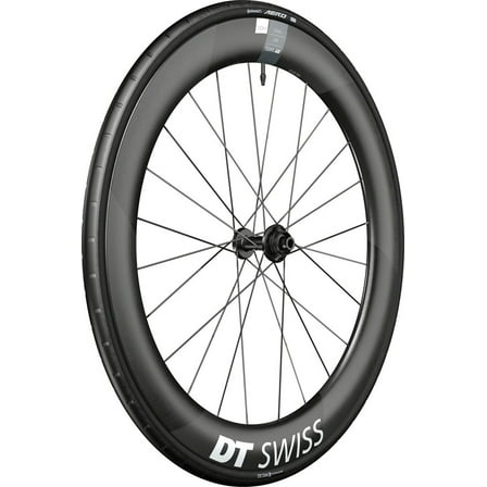 DT Swiss ARC 1400 DiCut 62 Front Wheel - 700, 12 x 100mm, Center-Lock, Black, WTS w/Aero 111 Tire