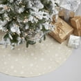 thumbnail image 3 of Saro Lifestyle Frosty Flurry Tree Skirt, 3 of 3