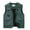Green, variant on Odeerbi Sweat Vest For Men Slim Sports Multi-Bag 2025 Casual Quick Drying Loose Mountaineering Tooling Outdoor Vest Jackets 0live Drab