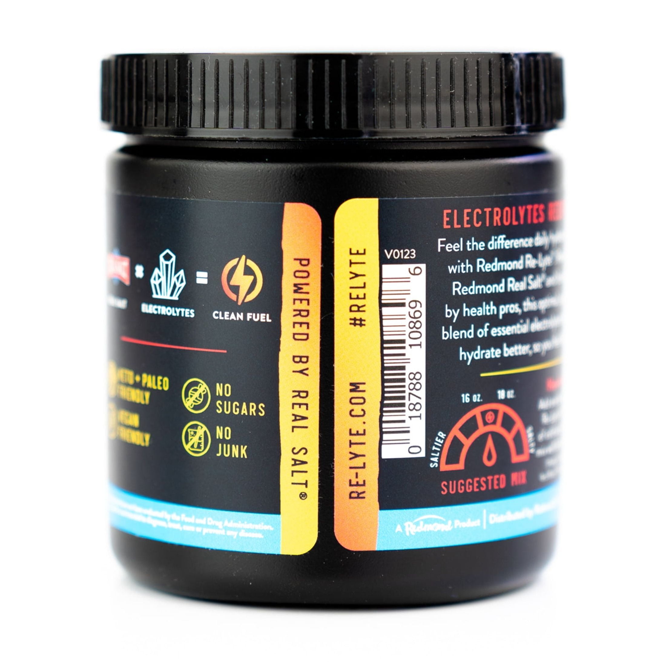 Redmond Re-Lyte Electrolyte Drink Mix, Strawberry Lemonade-6.88 oz