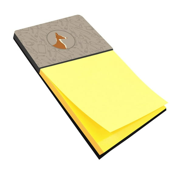 Ibizan Hound In the Kitchen Sticky Note Holder