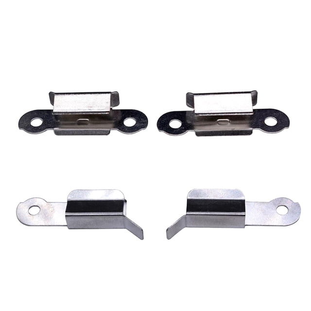 MasteelfCA 4pcs Heated Bed Glass Clips 3D Printer Glass Platform Retainer Fixing Clamp