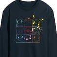 thumbnail image 3 of Pokémon - Character Grid - Men's Long Sleeve Graphic T-Shirt, 3 of 4