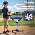 thumbnail image 4 of BaseGoal T-Shirt de Baseball pour Enfants avec Support de Baseball Amovible, 4 of 6