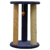 New Cat Condos Premier Round Multi Scratcher-Color:Blue