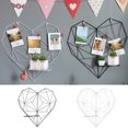 thumbnail image 2 of Wall Grid Decorative Heart shaped Photo Hanging Display Picture Wall Rack, 2 of 7