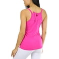 thumbnail image 4 of ToBeInStyle Womens Vibrant Comfortable Ruched Bust V-Neck Layering Tank Top, 4 of 4
