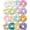 Cute Color, variant on Satin Scrunchies for Girls, Soft Than Silk for Hair, Fashion Ties and Bands for Thin | Thick Hair Styling, 16 (Multi-)