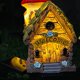 thumbnail image 4 of 1 Lámpara Solar de Resina, Novedosa, Impermeable, para Casa Pequeña, Luz LED de Suelo con Enchufe para Decoración de Jardín Al Aire Libre A, 4 of 7