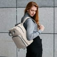 thumbnail image 2 of Mochila cambiadora multifuncional impermeable para bebé, con cambiador, correas para cochecito, bolsa a prueba de golpes para computadora portátil, bolsas con aislamiento para biberones,, 2 of 7