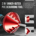 thumbnail image 5 of Ergonomic PVC Pipe Chamfer PVC Pipe Beveling Tool Offer Quick Burr Removal Great for Home Improvement and Building Site, 5 of 8