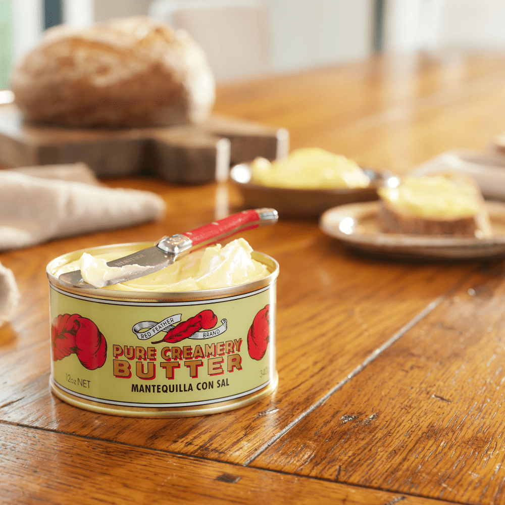 (6 pack) Red Feather Brand Pure Creamery Butter, 12 oz Can