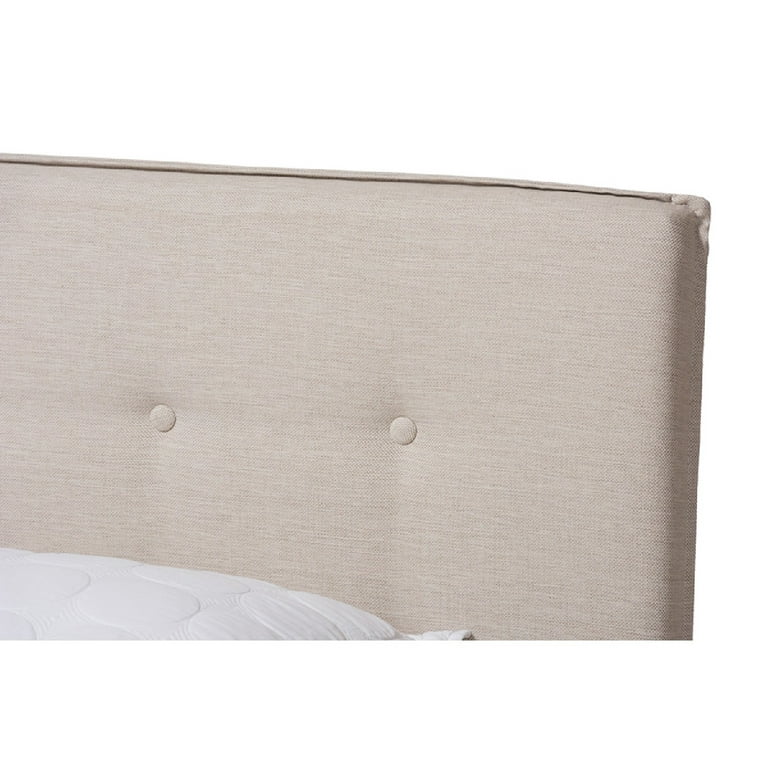 Baxton Studio Audrey Modern and Contemporary Upholstered Bed