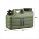 thumbnail image 5 of Tanque de Almacenamiento de Agua Portátil para Acampar Al Aire Libre con Grifo Contenedor de Agua Plegable de 11 Litros para Senderismo Picnic BBQ, 5 of 5