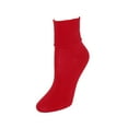 thumbnail image 1 of Jefferies Socks Chaussettes à Revers en Coton Biologique (Femmes), 1 of 1