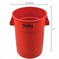 thumbnail image 5 of Global Industrial 44 Gallon Garbage Can, Red, 5 of 5