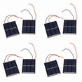thumbnail image 1 of 8 Piezas 1.5V 400MA 80X60Mm Micro-Mini CéLulas Solares de EnergíA para Paneles Solares Proyectos de Bricolaje Juguetes Cargador de BateríA, 1 of 5