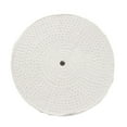 thumbnail image 7 of Spiral Sewn Stitch Cotton Buffing Wheel Polishing Buffer Pad High Strength White, 7 of 7