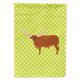thumbnail image 1 of "Treasures BB7649CHF Ankole-Watusi Cow Green Canvas House Flag, Size, Multicolor" Caroline's Treasures BB7649CHF, 1 of 1