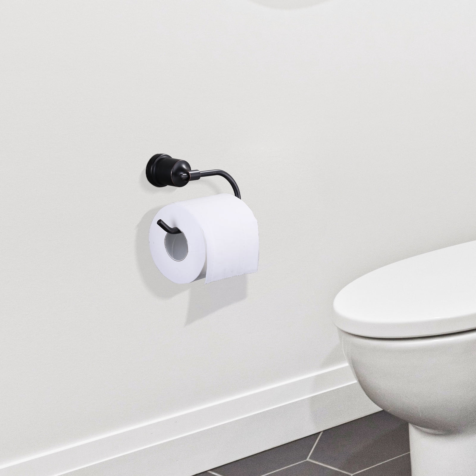 Wowow Bathroom Toilet Paper Holder, 304 Stainless Steel Bath Toilet Tissue Holder Wall Mount in Oil Rubbed Bronze