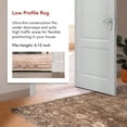 thumbnail image 3 of Bayberry Vintage Machine Washable Area Rug, 3' x 5', Ivy Brown, 3 of 11