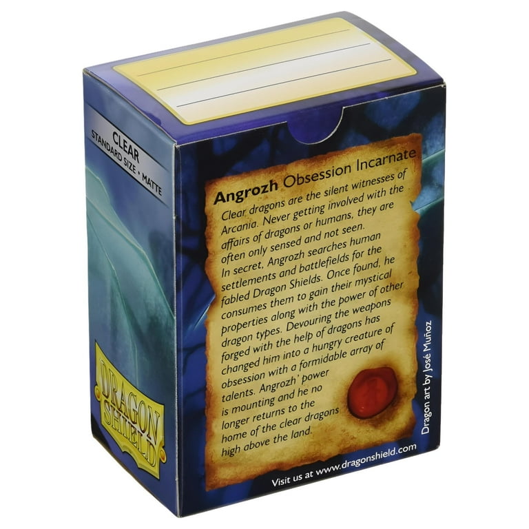ultra pro card sleeves clear Dragon Shield - Japanese Night Blue