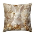 thumbnail image 6 of Djunllk Pillow Covers 18x18, Spring & Easter Cozy & Breathable Holiday Home Farmhouses Decorative Pillowcases, 6 of 6