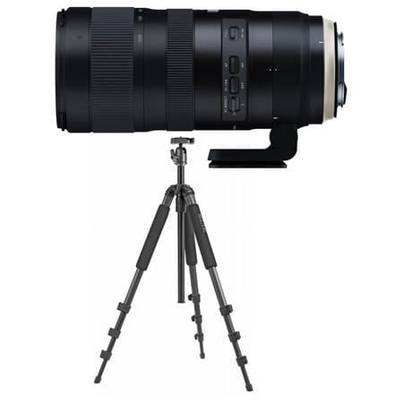 UPC: 0192223104938 | SP 70-200mm f/2.8 Di VC USD G2 Lens for Canon EF with Vanguard Vesta 203AGH Aluminum Tripod with GH-45 Pistol Grip Head