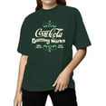 thumbnail image 2 of Officially Licensed Coca Cola Vintage Bottling Design Women's T-shirt, 2 of 3