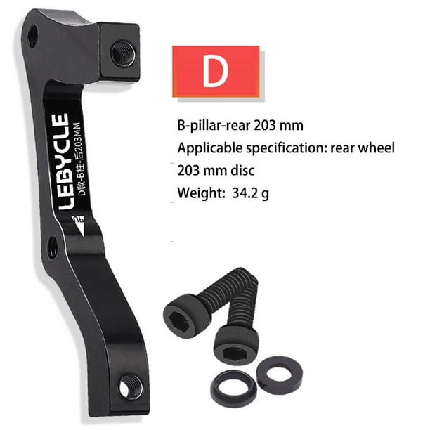 RANMEI Bike Bicycle Disc Brake Adapter for 160mm Post Fork Mount to 180