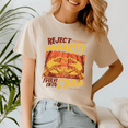 thumbnail image 3 of Reject Humanity Crab Shirt, Horror Crab Horror T shirt, Meme Shirt, Funny Shirts, Funny Gift, Graphic Tees, 3 of 5
