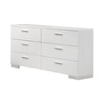 thumbnail image 1 of Coaster Furniture Felicity 6 Tiroirs Blanc Lustré,, 1 of 3