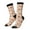 3 Black, variant on Western Desert Nature Landscape Print Adult Socks for Men & Women,Calf Socks, Ankle Socks,Boots Socks,Breathable Casual Sock,Unisex Crew Socks