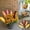 wood, variant on EIMELI 11.81‘‘ x 7.87‘‘ x 1.57‘‘ Colorful PVC and Wood Turkey Sticks with Eco-friendly Features