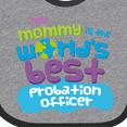 thumbnail image 4 of Inktastic Probation Officer Gifts for Kids Boys or Girls Baby Bib, 4 of 4