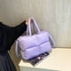 thumbnail image 3 of Bolso Satchel Puffy Puffer Tote Bag Acolchado Suave para Mujer, 3 of 9