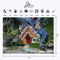 thumbnail image 3 of ABPHOTO Polyester 7x5ft Cartoon Scene Backdrop Cartoon Magical Cottage Scene Photography Background and Studio Photography Backdrop Props, 3 of 5