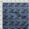 thumbnail image 3 of oneOone Rayon Medium Blue Fabric Patchwork Sewing Craft Projects Fabric Prints By Yard 56 Inch Wide, 3 of 5