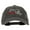 Black, variant on Maryland with Map Outline Embroidered Washed Cotton Twill Cap - White OSFM