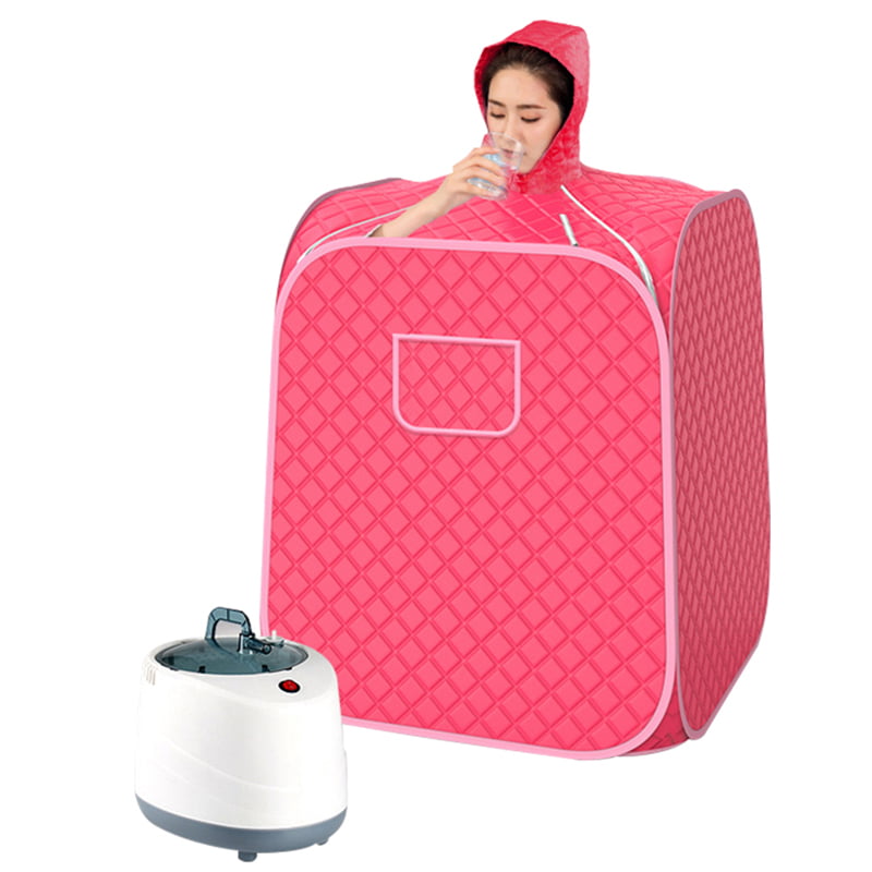 Details about   Steam Sauna Portable Spa Room Home Full Body Slim Bath Folding Detox Weight loss 