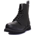 thumbnail image 6 of Grinders Stag CS Unisex 10 Eyelet Lace Up Steel Toe Leather Boots In Black Size 10M, 6 of 6